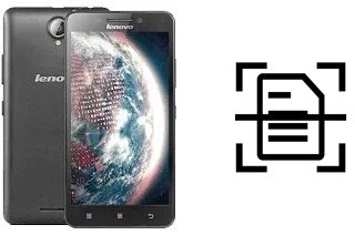 Escanear documento en un Lenovo A5000