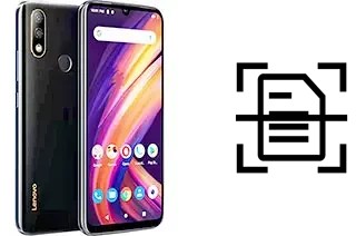 Escanear documento en un Lenovo A6 Note