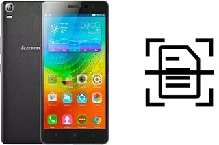 Escanear documento en un Lenovo A7000 Plus