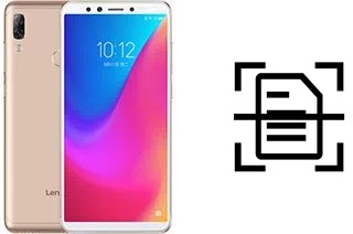 Escanear documento en un Lenovo K5 Pro