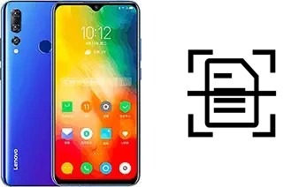 Escanear documento en un Lenovo K6 Enjoy
