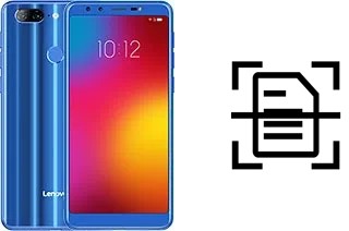 Escanear documento en un Lenovo K9