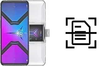 Escanear documento en un Lenovo Legion Duel 2
