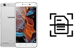 Escanear documento en un Lenovo Lemon 3