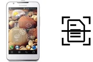 Escanear documento en un Lenovo S880