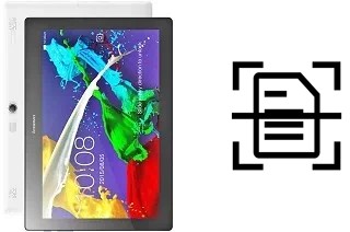 Escanear documento en un Lenovo Tab 2 A10-70