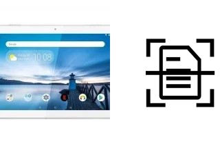 Escanear documento en un Lenovo Tab M10