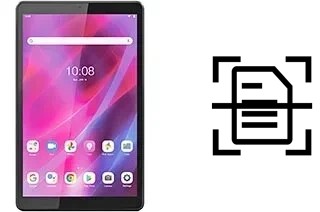 Escanear documento en un Lenovo Tab M8 (3rd Gen)