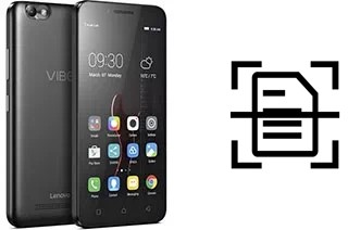 Escanear documento en un Lenovo Vibe C