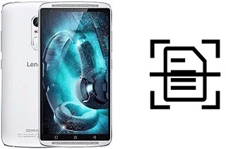 Escanear documento en un Lenovo Vibe X3
