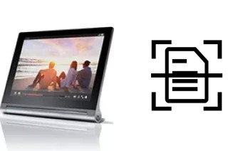 Escanear documento en un Lenovo Yoga Tablet 2 8.0