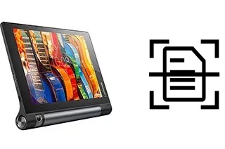 Escanear documento en un Lenovo Yoga Tab 3 8.0