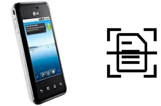 Escanear documento en un LG Optimus Chic E720