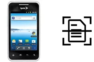 Escanear documento en un LG Optimus Elite LS696