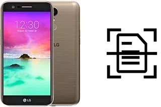 Escanear documento en un LG K10 (2017)