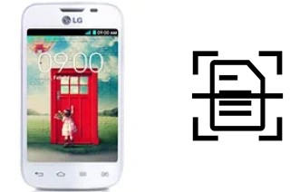 Escanear documento en un LG L40 Dual