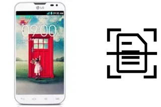 Escanear documento en un LG L90 Dual D410