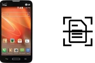 Escanear documento en un LG Optimus Exceed 2
