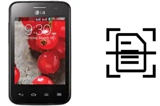 Escanear documento en un LG Optimus L2 II E435