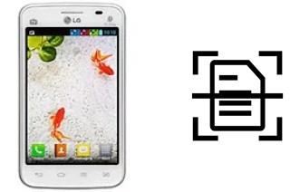 Escanear documento en un LG Optimus L4 II Tri E470