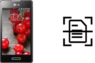 Escanear documento en un LG Optimus L5 II