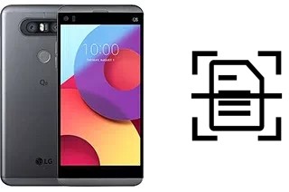 Escanear documento en un LG Q8 (2017)