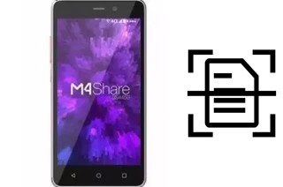 Escanear documento en un M4Tel M4 SS4450