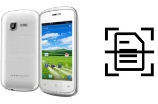 Escanear documento en un Maxwest Android 320