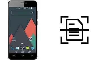 Escanear documento en un Maxwest Astro 6