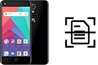 Escanear documento en un Micromax Bharat Go
