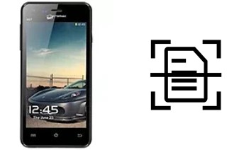 Escanear documento en un Micromax A67 Bolt