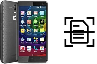 Escanear documento en un Micromax Bolt Q339