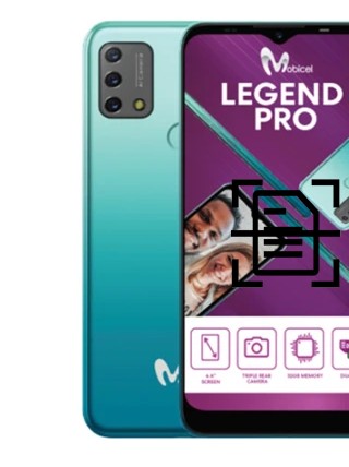 Escanear documento en un Mobicel Legend Pro