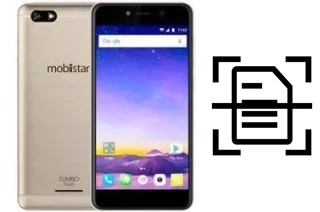 Escanear documento en un Mobiistar Zumbo Power