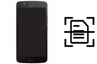 Escanear documento en un Moto E5 Plus