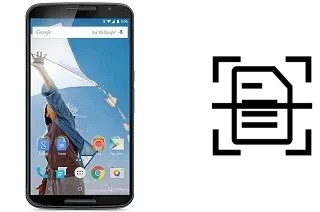 Escanear documento en un Motorola Nexus 6