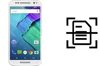 Escanear documento en un Motorola Moto X Style