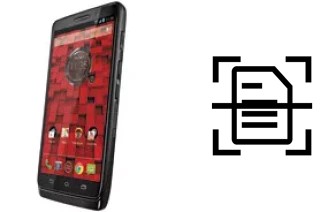 Escanear documento en un Motorola DROID Mini