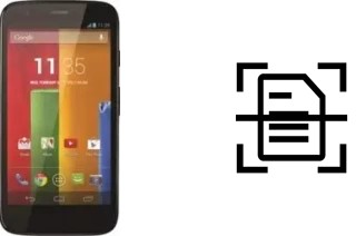 Escanear documento en un Motorola Moto G LTE