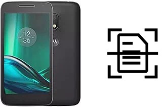 Escanear documento en un Motorola Moto G4 Play