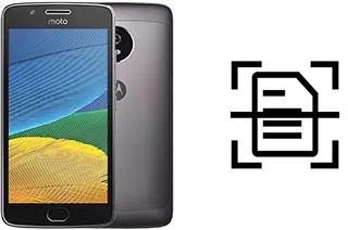 Escanear documento en un Motorola Moto G5