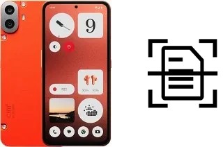 Escanear documento en un Nothing Nothing  Phone 1