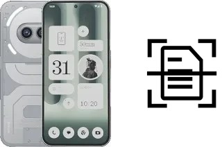 Escanear documento en un Nothing Phone (2a) Plus