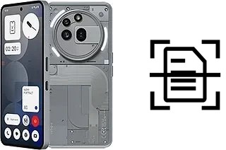 Escanear documento en un Nothing Phone (3a) Pro