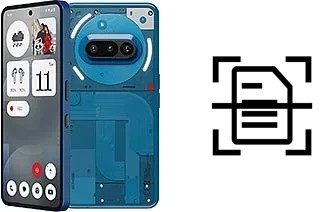 Escanear documento en un Nothing Phone (3a)