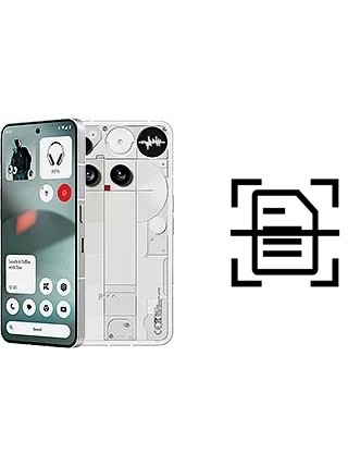Escanear documento en un Nothing Phone (3)
