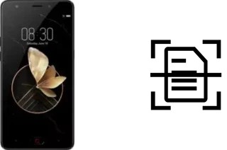 Escanear documento en un nubia M2 Play