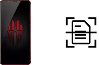 Escanear documento en un nubia Red Magic