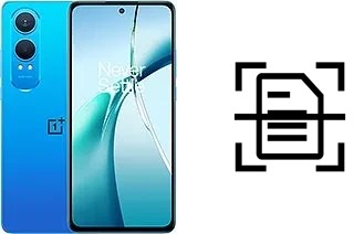 Escanear documento en un OnePlus Nord CE4 Lite