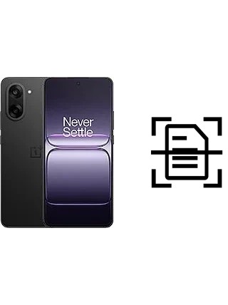 Escanear documento en un OnePlus Nord CE5